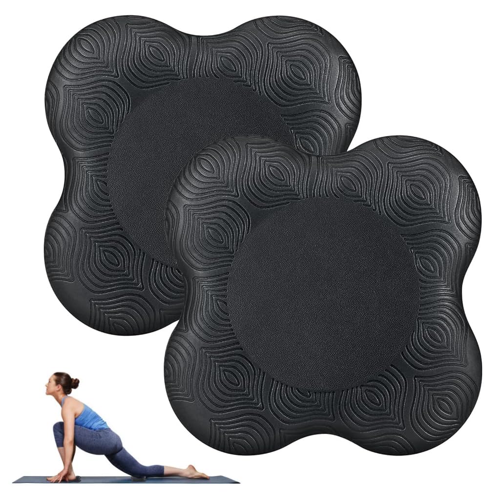 Proberos 2pc Premium EVA Yoga Support Pads Anti-Slip Knee & Elbow Cushioning Pads for Yoga & Exercise, Pain Relief, Multi-Use, Durable, Yoga Knee Pads Set Proberos 2pc Premium EVA Yoga Support Pads Anti-Slip Knee & Elbow Cushioning Pads for Yoga & Exercise, Pain Relief, Multi-Use, Durable, Yoga Knee Pads Set